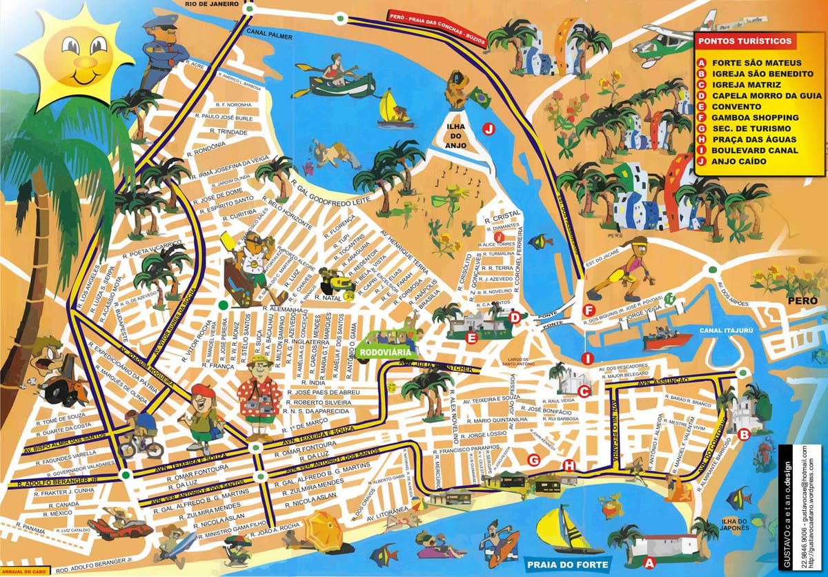 térkép Rio de Janeiro cruise port