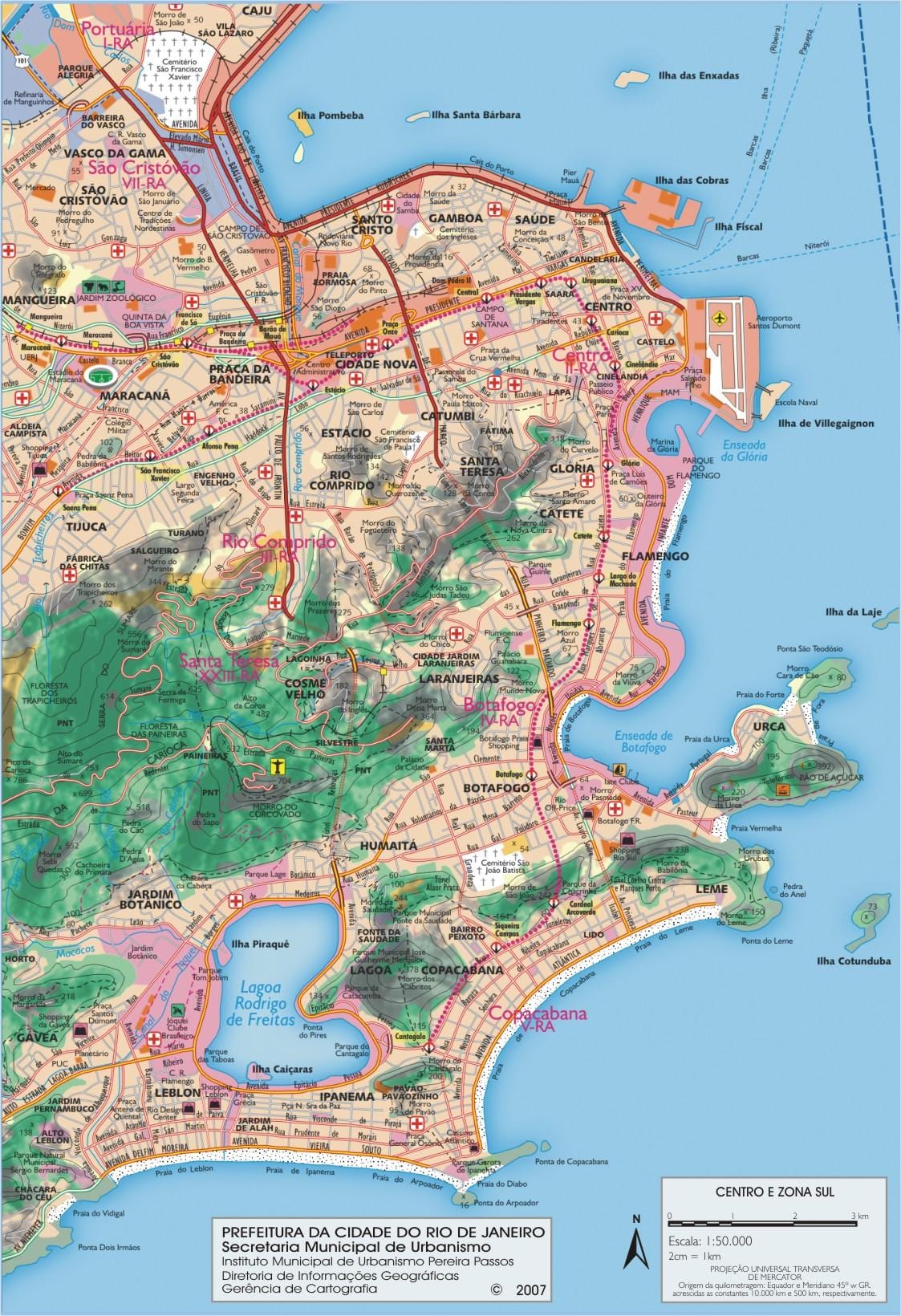 térkép Rio de Janeiro
