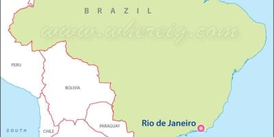 Show-Rio de Janeiro a térképen