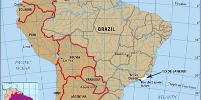 Rio elhelyezkedés a térképen