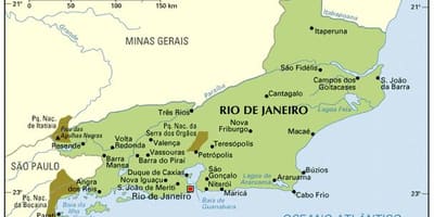 Koordináták térkép Rio de Janeiro